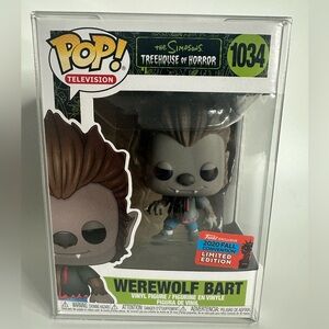 Funko Pop Werewolf Bart #1034 Fall Convention Exclusive
